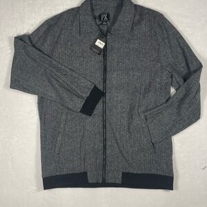 100% Cotton Men’s Herringbone Jacket (PX Clothing. NWT) modern sophisticated
